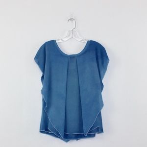 Alberto Makali Tops - Alberto Makali Tiered Boho Distressed Flowy Top Alberto Makali Tops - Alberto Makali Tiered Boho Distressed Flowy Top